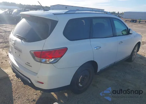 2013 Nissan Pathfinder Platinum from USA, damaged, VIN 5N1AR2MM4DC660884